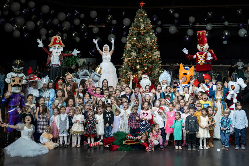Детский новогодний праздник в «СОЦИУМЕ»
