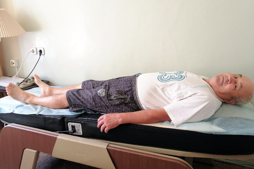 Электромассажная кровать в пансионате «Морозовский»